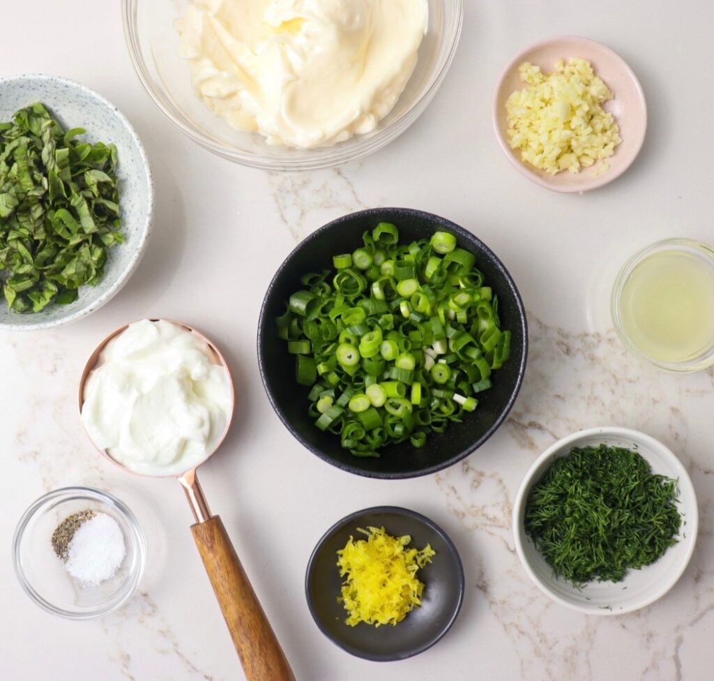 Yogurt Herb Aioli