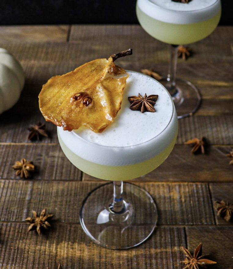 Spiced Pear Cocktail