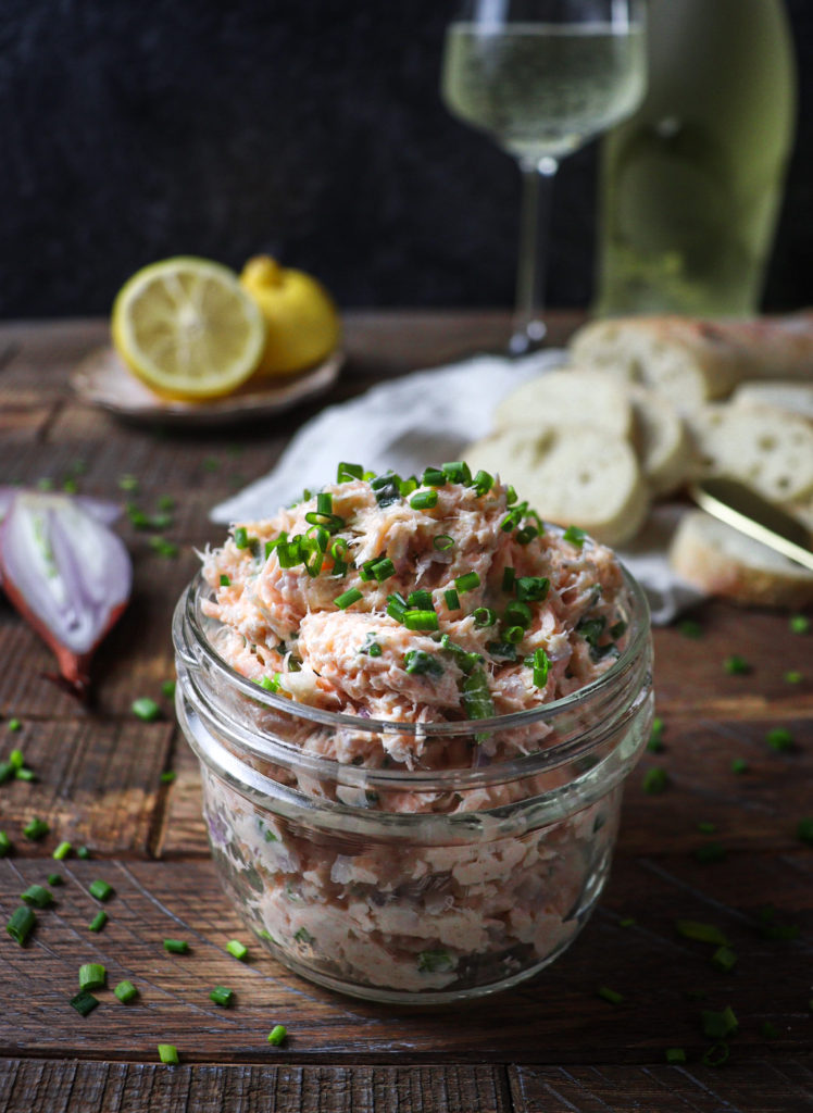 salmon rillettes 
