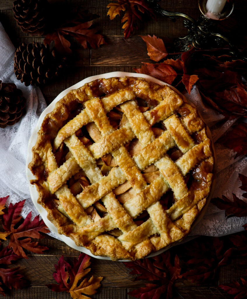 toffee apple pie