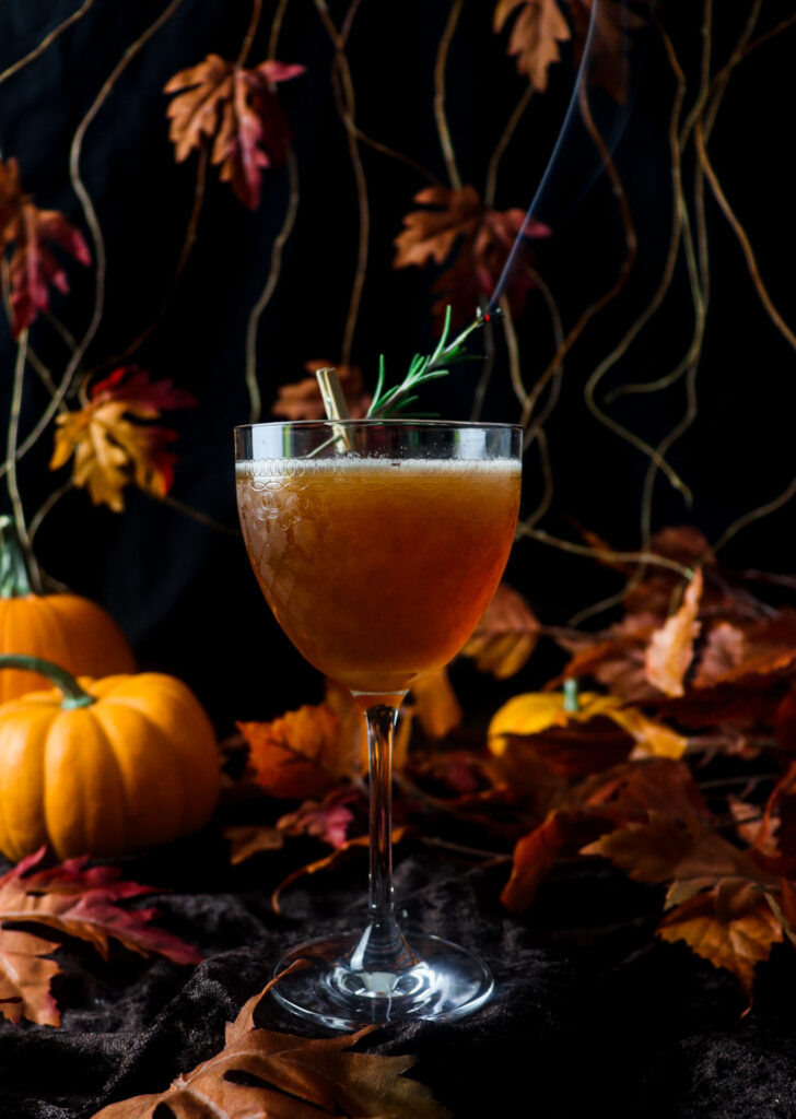 smoked rosemary cocktail
gunpowder gin cocktail