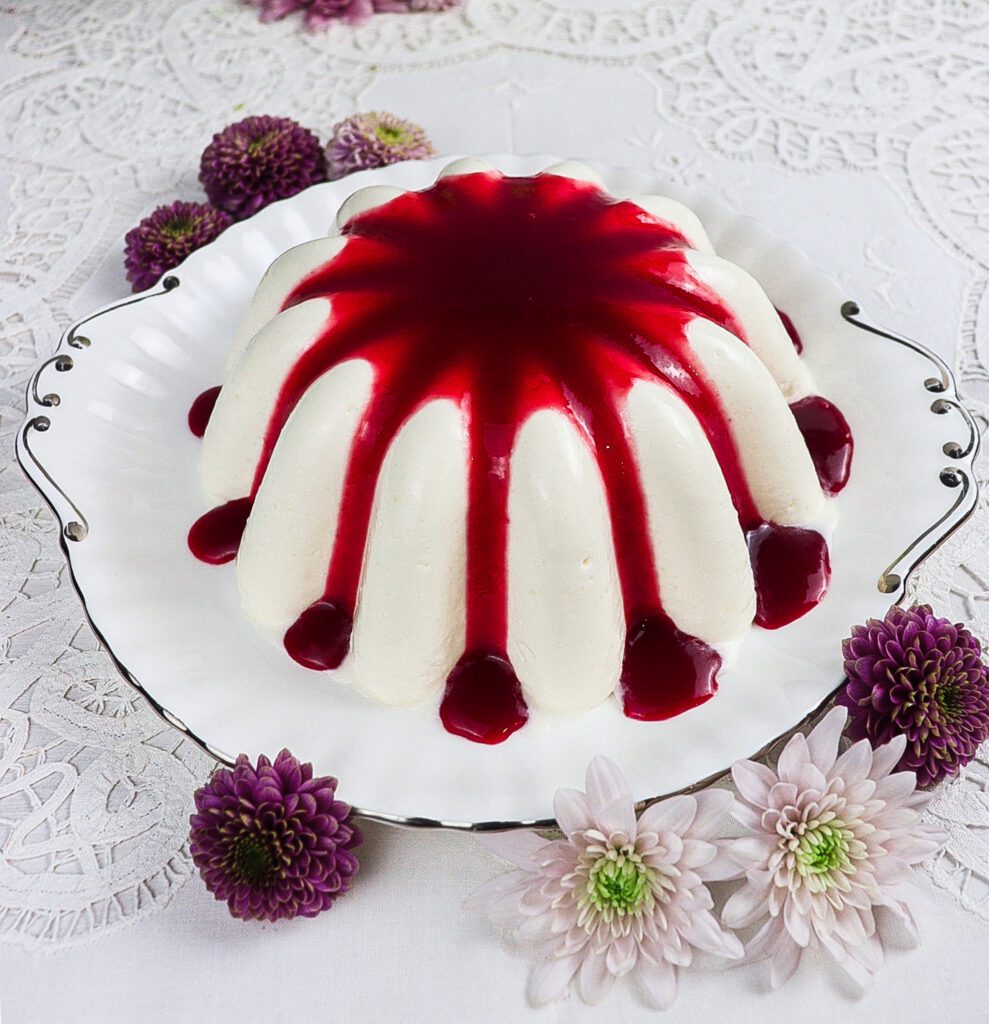 Flummery recipe
Raspberry rose flummery
Regency era desserts