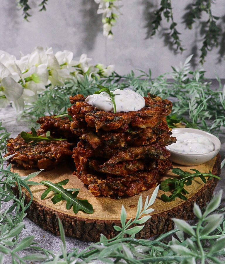 Cheesy Chard Fritters