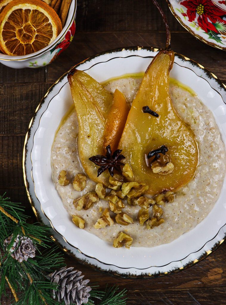 scrooge's gruel, recipe for gruel, food from a christmas carol