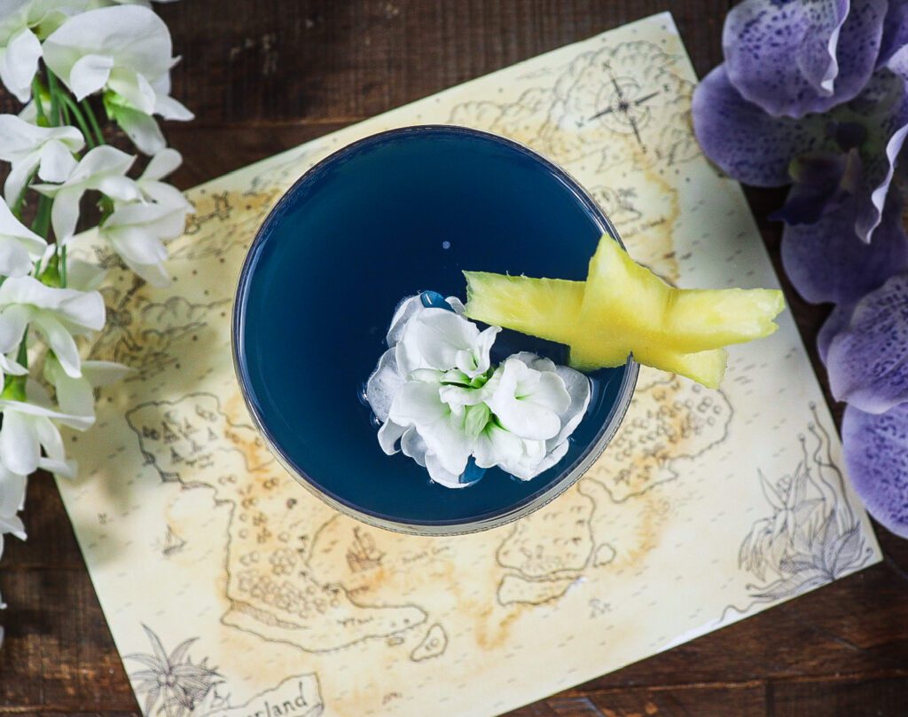 peter pan themed party for adults, disney movie themed recipes, neverland cocktail