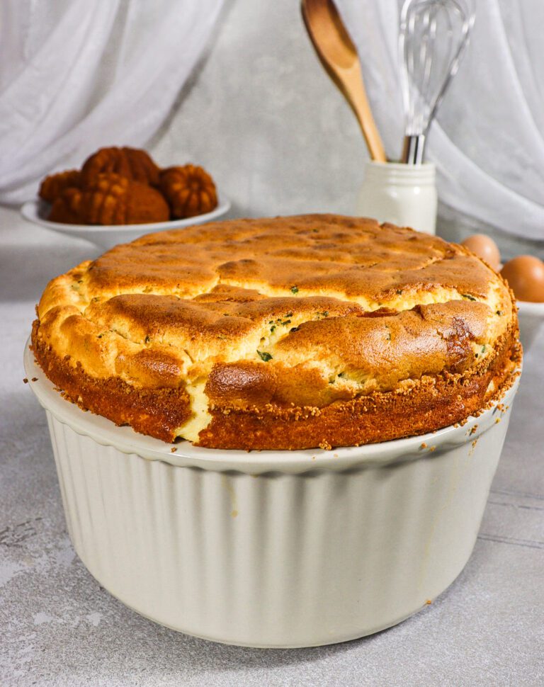 Cheese and Chive Soufflé