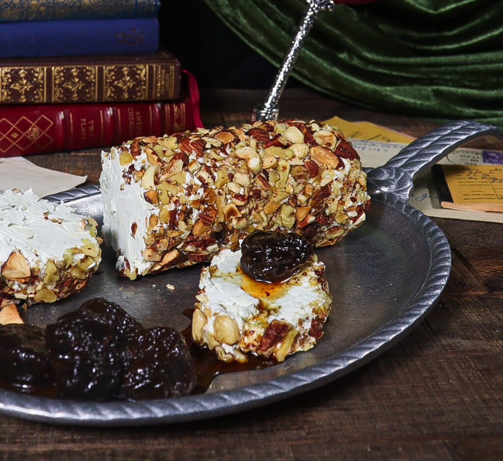 port poached prunes, murder mystery dinner recipes