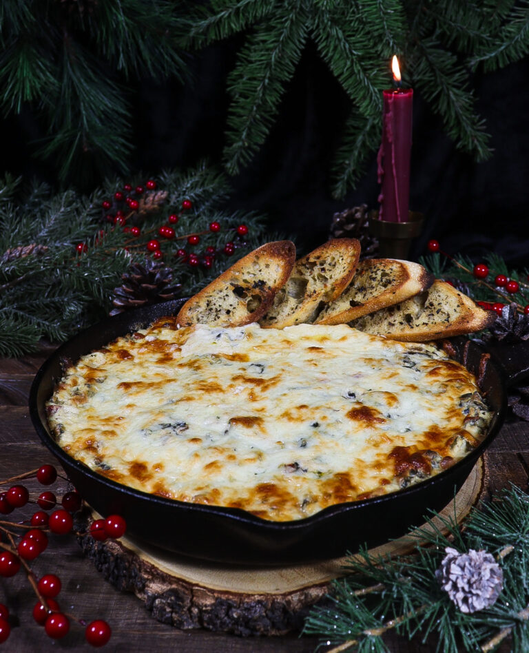 Spicy Sausage and Swiss Chard Dip