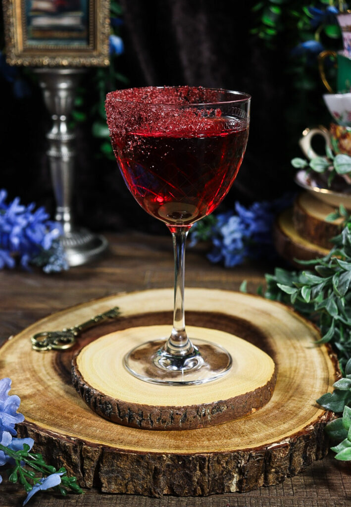 red cherry cocktail