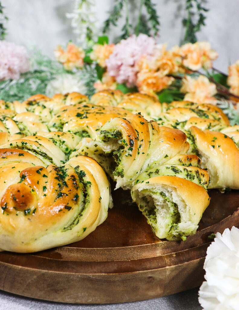 herbed pull apart bread, elven food recipes