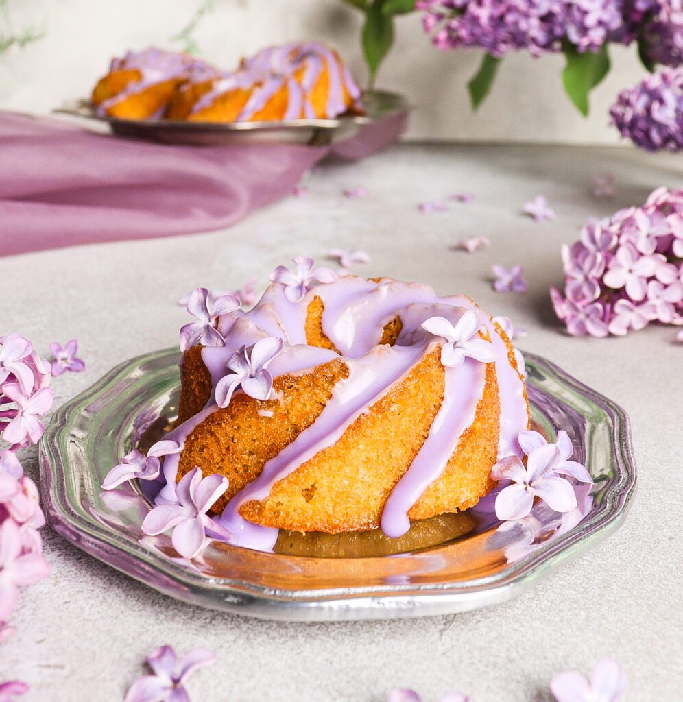 lilac bundt cake, lavender bundt cake, arthurian legend guinevere