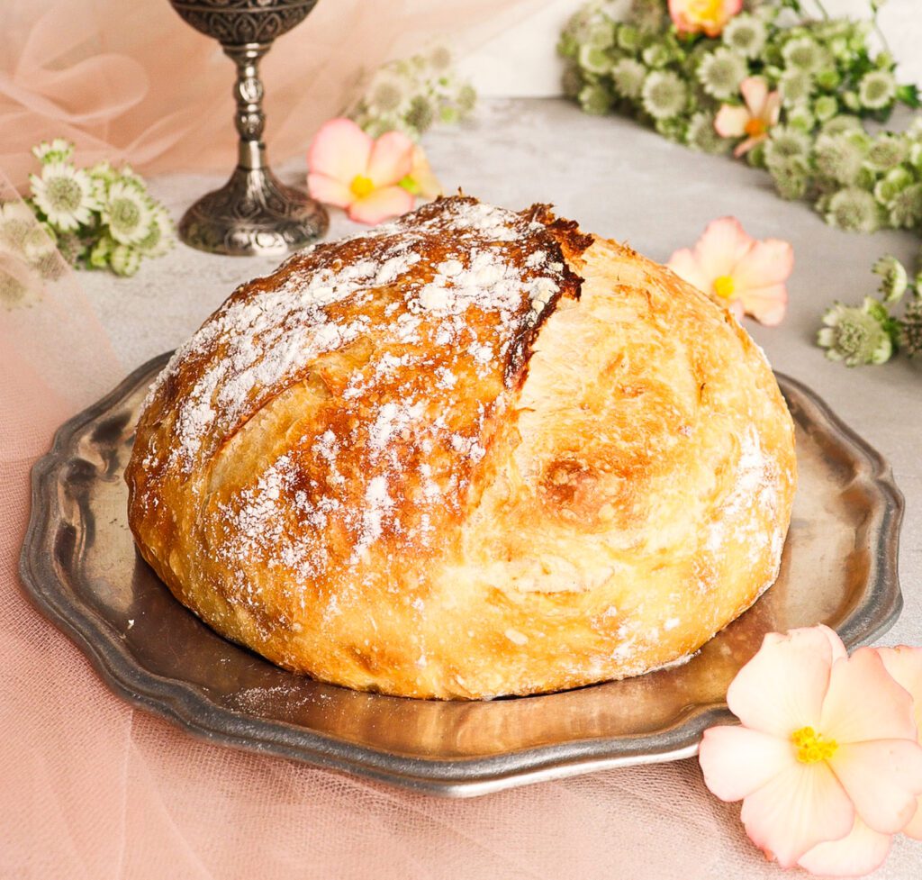 no knead beer bread, beer yeast bread recipe, medieval themed dinner
