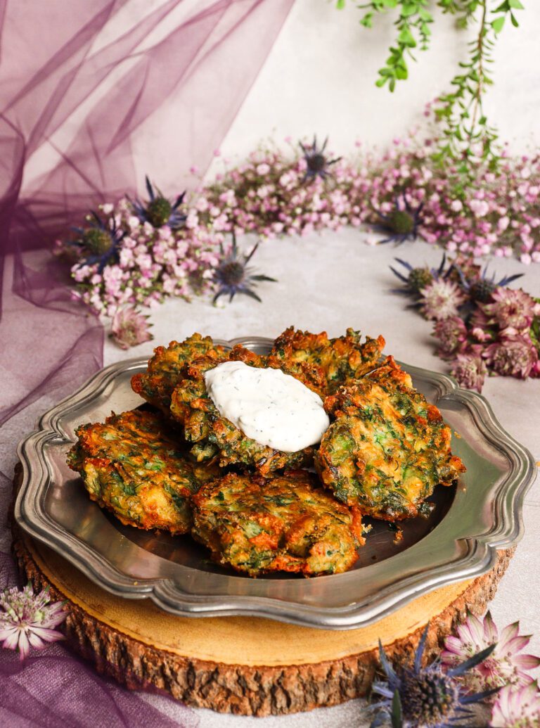 Crispy Herb Fritters