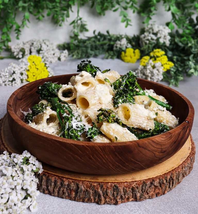 Lemon Ricotta Pasta with Broccolini