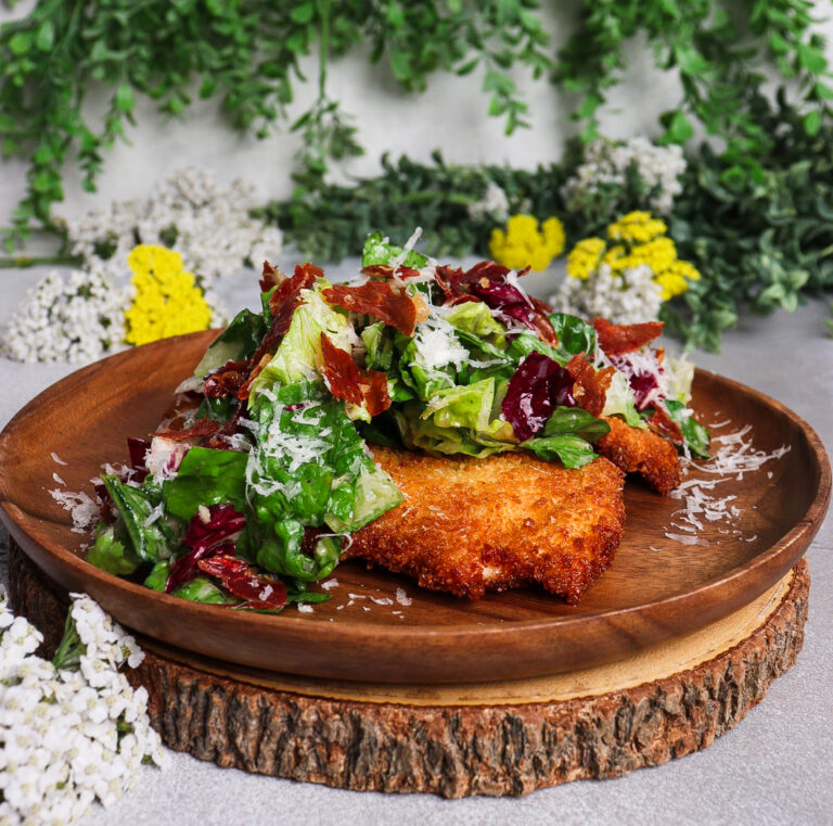 Crispy Chicken Caesar Salad