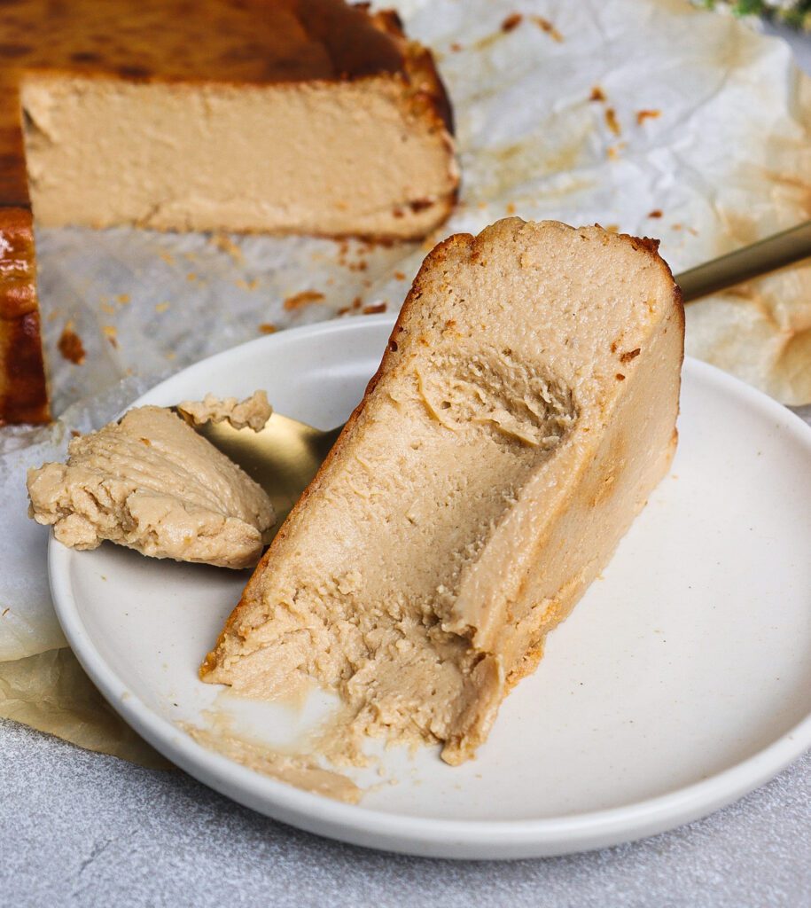 london fog cheesecake, earl grey basque burnt cheesecake