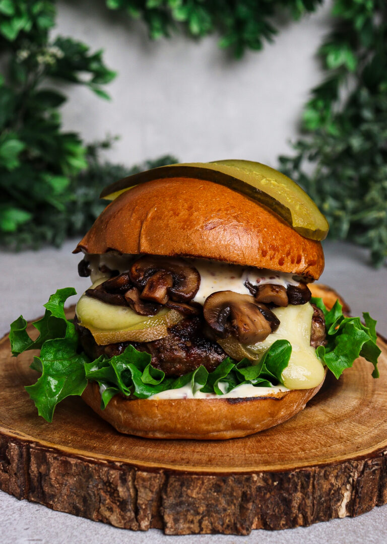 Tourtière Burger