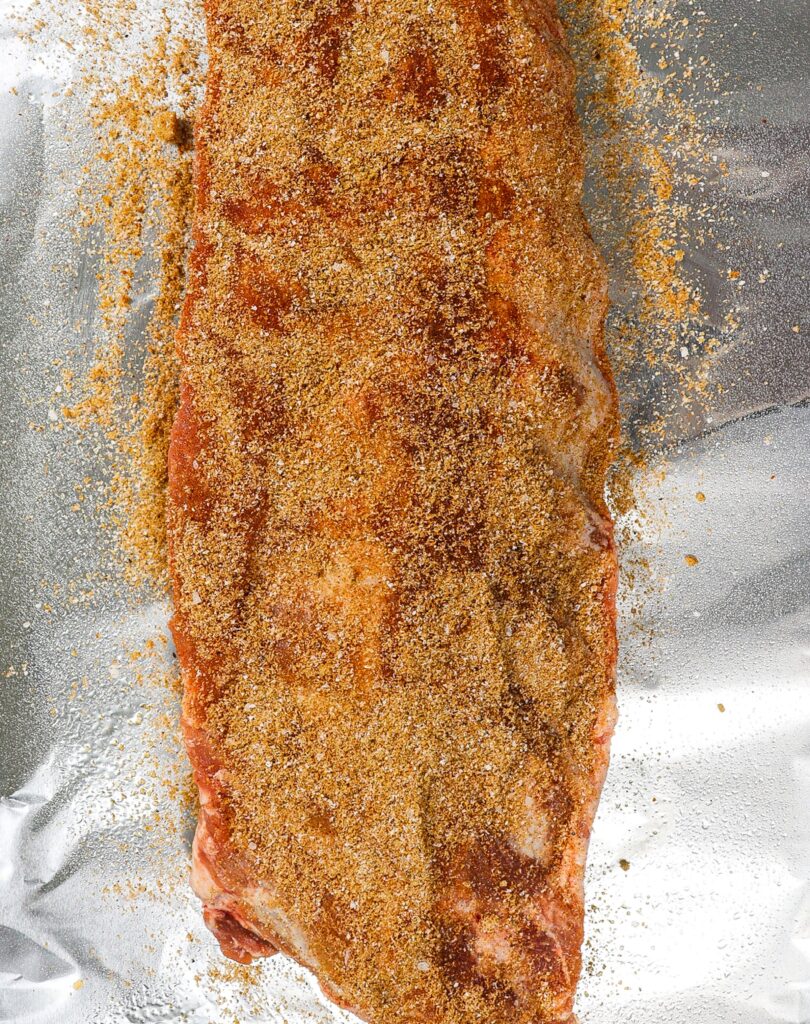sweet and spicy oven baked ribs, baked ribs