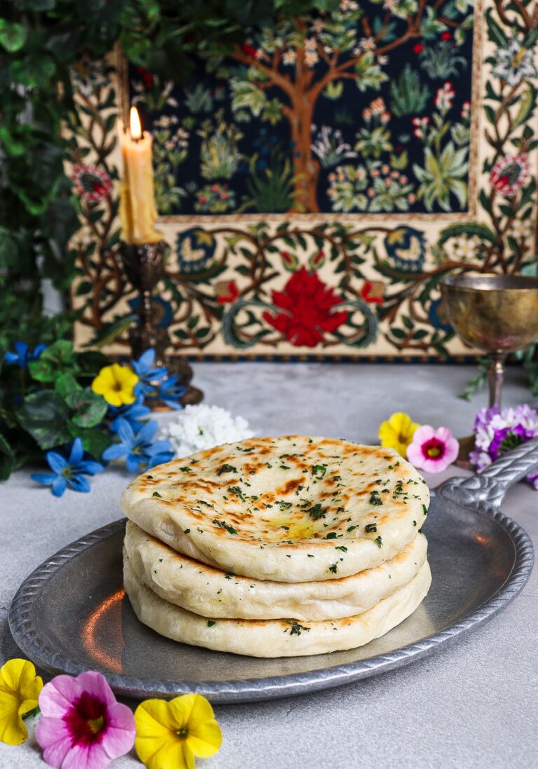 Cheese and Herb Stuffed Flatbread
