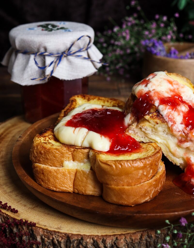 custard french toast, stuffed french toast recipe, hobbit recipes