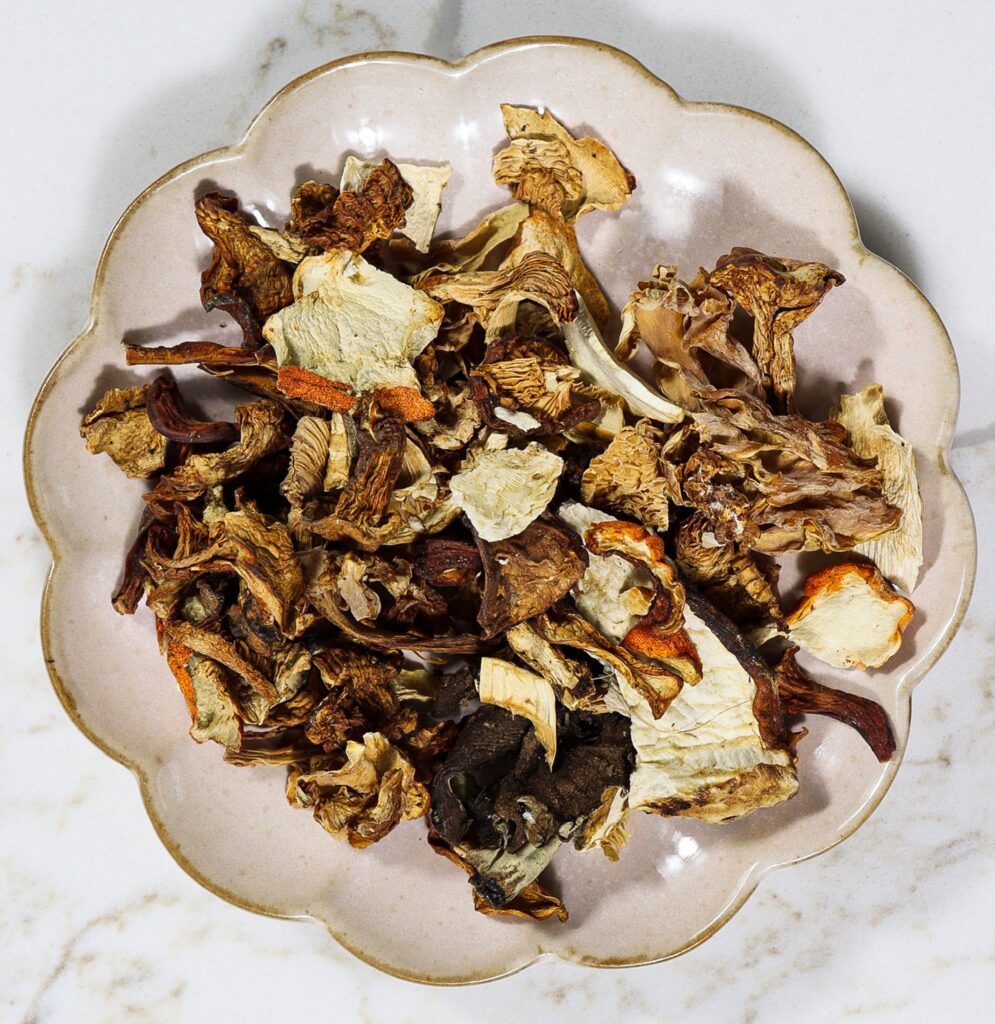 mushroom salt, homemade seasoning salt