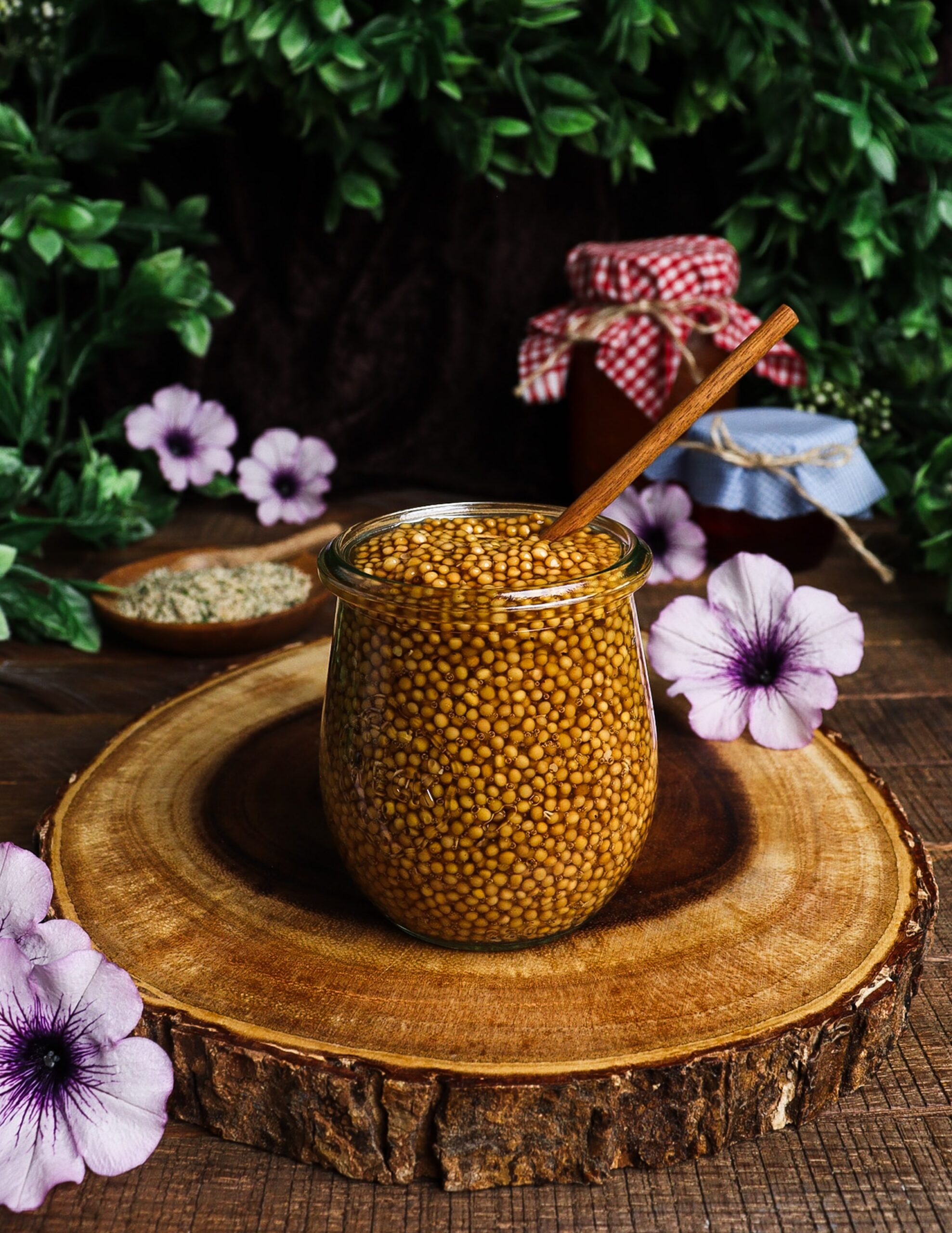 pickled mustard seeds
