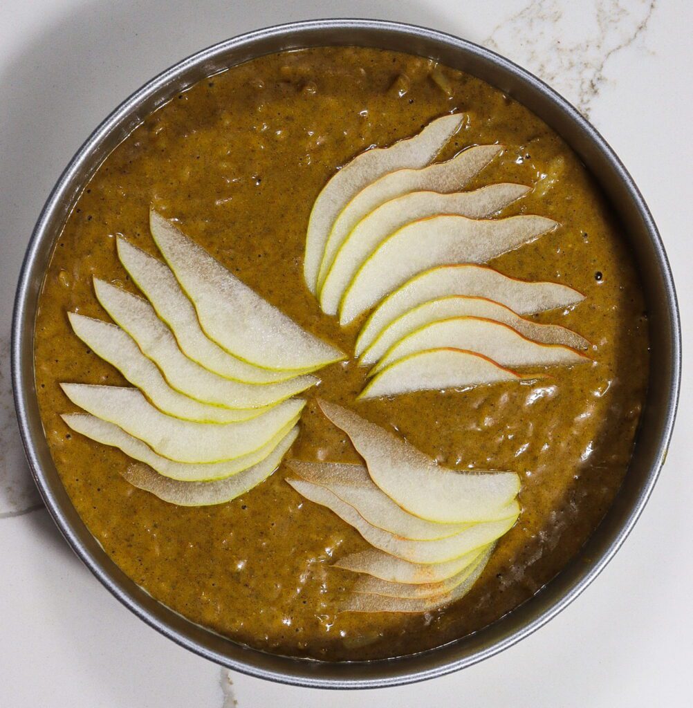pear ginger cake, pear cake
