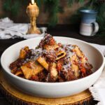 braised lamb ragu, lamb ragu with pasta, cottagecore dinner recipes