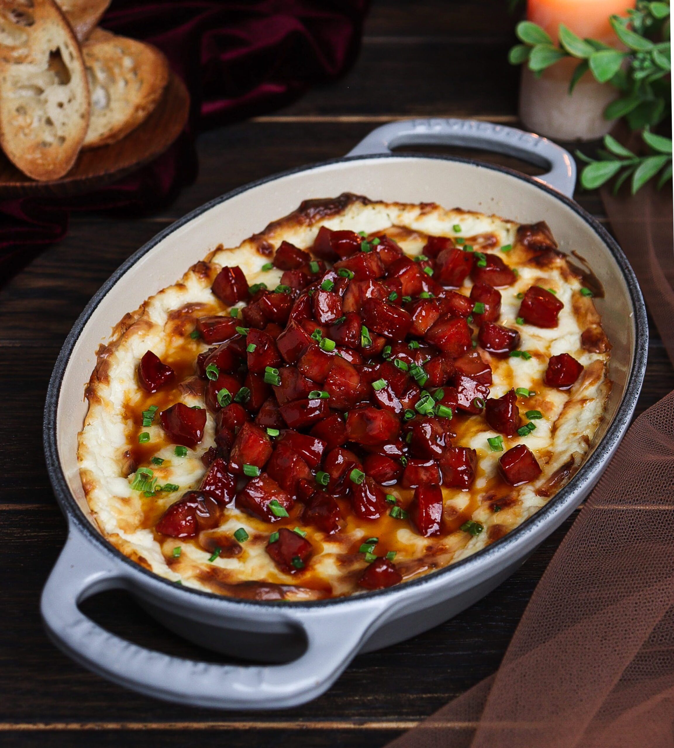 honey chorizo, baked manchego cheese, princess bride recipes