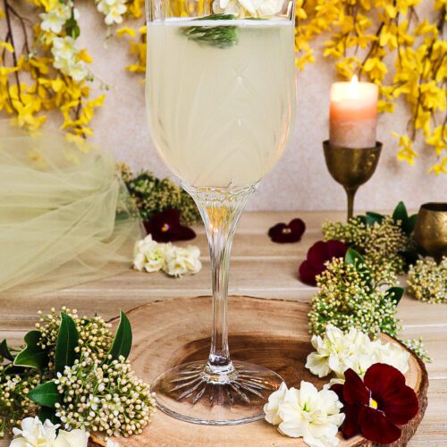 spruce gin cocktail, spruce tip recipes, elven recipes